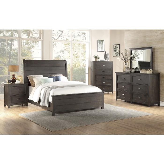 Hebron (3) Queen Sleigh Bed