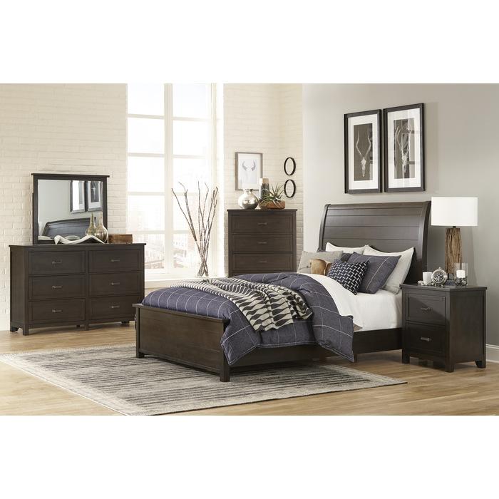 Hebron (3) Queen Sleigh Bed