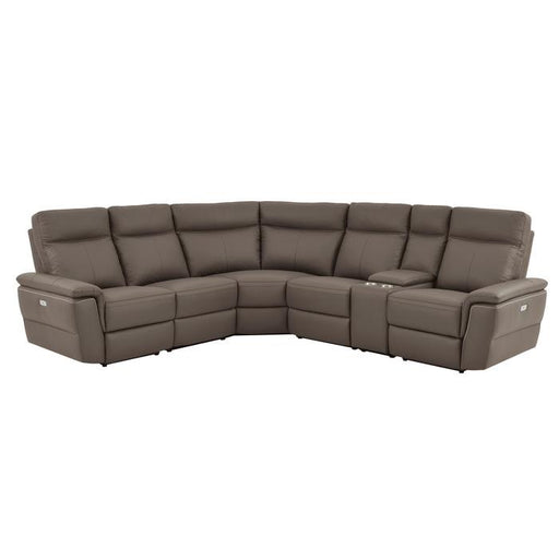 8308*6C1PW - (6)6-Piece Modular Power Reclining Sectional image