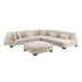 8555BE*6OT - (6)6-Piece Modular Sectional with Ottoman image