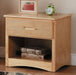 Bartly 1 Drawer Night Stand in Natural B2043-4 - Furniture World SW (WA)