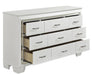 Allura Dresser in White 1916W-5 - Furniture World SW (WA)