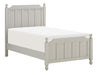 Wellsummer Twin Panel Bed in Gray 1803GYT-1 - Furniture World SW (WA)