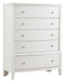 Cotterill Chest in Antique White 1730WW-9 - Furniture World SW (WA)