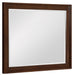 Frazier Mirror in Dark Cherry 1649-6 - Furniture World SW (WA)