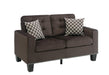 Lantana Loveseat in Chocolate 9957CH-2 - Furniture World SW (WA)