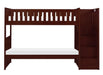 Rowe Bunk Bed w/ Reversible Step Storage in Dark Cherry B2013SBDC-1 - Furniture World SW (WA)