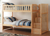 Bartly Bunk Bed w/ Reversible Storage in Natural B2043SB-1 - Furniture World SW (WA)