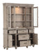 Cardano Buffet & Hutch in Light Brown 1689BR-50 - Furniture World SW (WA)