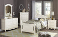 Clementine Twin Bed in White B1799T-1 - Furniture World SW (WA)