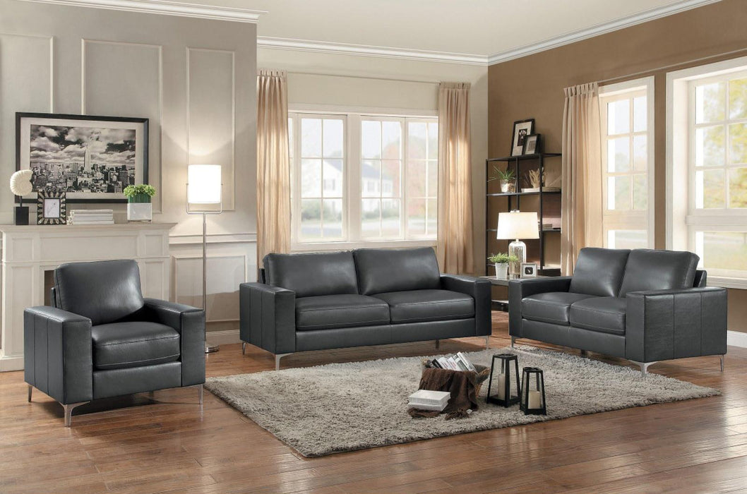 Iniko Sofa in Gray 8203GY-3 - Furniture World SW (WA)