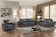 Iniko Loveseat in Gray 8203GY-2 - Furniture World SW (WA)