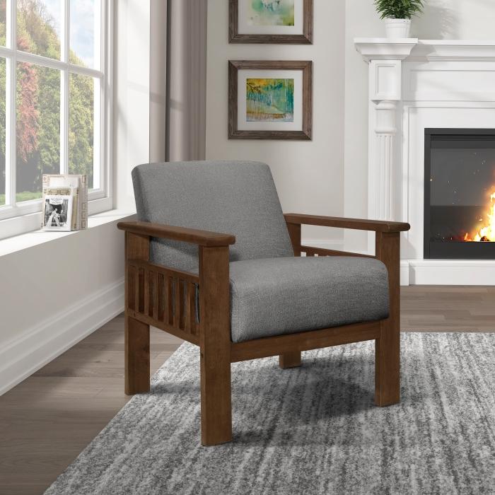 Helena Accent Chair with Storage Arms - Furniture World SW (WA)
