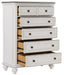 Baylesford Chest in Two Tone 1624W-9 - Furniture World SW (WA)