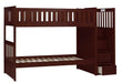 Rowe Bunk Bed w/ Reversible Step Storage in Dark Cherry B2013SBDC-1 - Furniture World SW (WA)