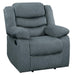 Discus Double Reclining Chair in Gray 9526GY-1 - Furniture World SW (WA)