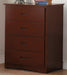 Rowe 4 Drawer Chest in Dark Cherry B2013DC-9 - Furniture World SW (WA)