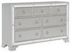 Avondale Dresser in Silver 1646-5 - Furniture World SW (WA)