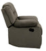 Discus Double Reclining Chair in Brown 9526BR-1 - Furniture World SW (WA)