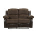 Granley Double Reclining Loveseat in Chocolate 9700FCP-2 image