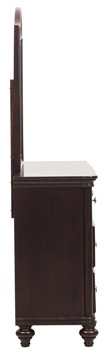 Marston Mirror in Dark Cherry 2615DC-6 - Furniture World SW (WA)