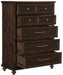 Cardona Chest in Driftwood Charcoal 1689-9 - Furniture World SW (WA)