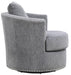 Morelia Swivel Chair in Dark Gray 9468DG-1 - Furniture World SW (WA)
