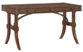 Frazier Writing Desk in Brown Cherry 1649-16 - Furniture World SW (WA)