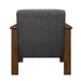 Helena Accent Chair with Storage Arms - Furniture World SW (WA)