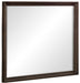 Cardona Mirror in Driftwood Charcoal 1689-6 - Furniture World SW (WA)
