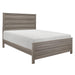 Waldorf Queen Panel Bed in Dark Gray 1902-1 - Furniture World SW (WA)