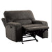 Borneo Glider Reclining Chair in Chocolate - Furniture World SW (WA)