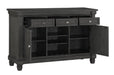 Baresford Server in Gray 5674-40 - Furniture World SW (WA)