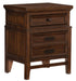 Frazier Nightstand in Dark Cherry 1649-4 - Furniture World SW (WA)