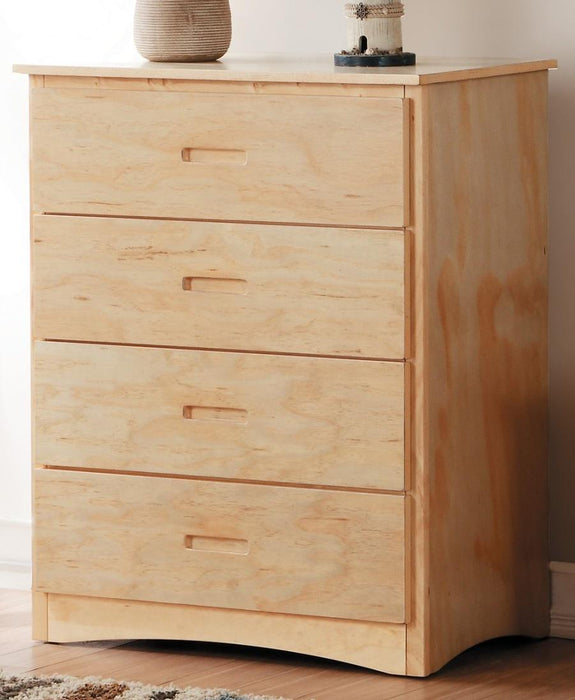 Bartly 4 Drawer Chest in Natural B2043-9