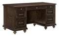 Cardano Executive Desk in Charcoal 1689-17 - Furniture World SW (WA)