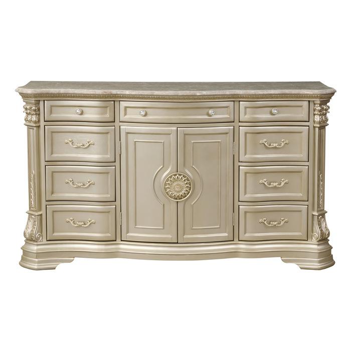 Antoinetta Dresser in Champagne Wood 1919NC-5 Antoinetta Dresser in Champagne Wood 1919NC-5