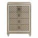 Youth Loudon 4 Drawer Chest in Champagne Metallic B1515-9 image