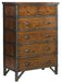 Holverson Chest in Rustic Brown & Gunmetal 1715-9 - Furniture World SW (WA)