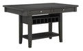 Baresford Counter Height Table in Gray 5674-36 - Furniture World SW (WA)