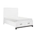 1450WHF-1-Youth (3) Full Platform Bed with Footboard Storage - Furniture World SW (WA)