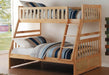 Bartly Twin/Full Bunk Bed in Natural B2043TF-1 - Furniture World SW (WA)