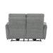 Edition Power Double Lay Flat Reclining Loveseat in Dove Grey 9804DV-2PWH - Furniture World SW (WA)