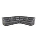 9579GRY6LRRRPW - (6)6-Piece Power Reclining Sectional image