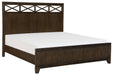 Griggs King Panel Bed in Dark Brown 1669K-1EK - Furniture World SW (WA)