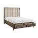 Cambridge (3) Queen Platform Bed with Footboard Storage - Furniture World SW (WA)