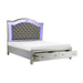 Leesa (3) Eastern King Platform Bed with Footboard Storage - Furniture World SW (WA)