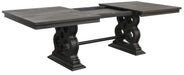 Arasina Dining Table in Dark Pewter 5559N-96 - Furniture World SW (WA)