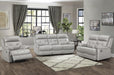 Lambent Double Reclining Sofa in Silver Gray - Furniture World SW (WA)