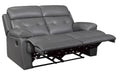 Lambent Double Reclining Loveseat in Dark Gray - Furniture World SW (WA)